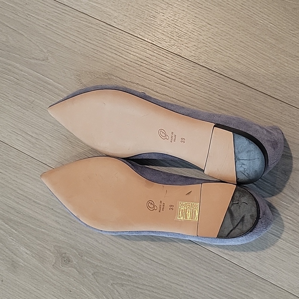 M.GEMI The Stellato Sacchetto women's suede shoes size 39 color Clay (grey) - Picture 4 of 4